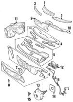 5003292AC - Body: Dash Panel for Mopar Image