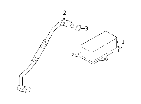 Hoses & Lines for 2016 Volkswagen Touareg #3