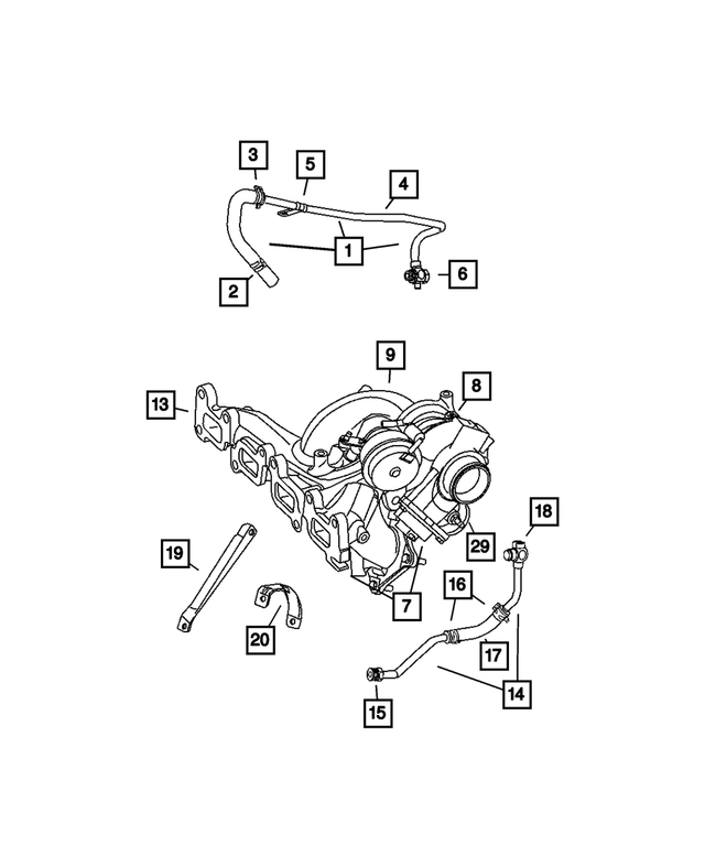 4884285AC - Fuel: Hose for Mopar Image