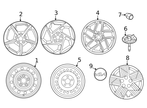 Wheels for 2025 Kia K4 #0