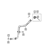 4766586AA - Fuel: Fuel Filler Cap Tether for Mopar Image