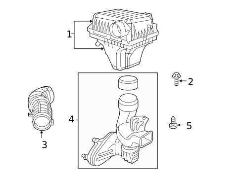 Air Intake for 2005 Chrysler 300 #0