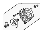 FP3418300R - : Alternator for Mazda Image