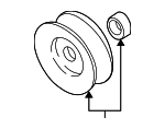 FS0518W11 - : Pulley for Mazda: 626, MX-6, Protege, Protege5 Image