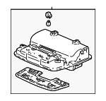 83250S0XA01ZG - : Overhead Console for Honda: Pilot Image