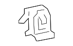 7433647010 - Body: Sun Visor Clip for Toyota Image