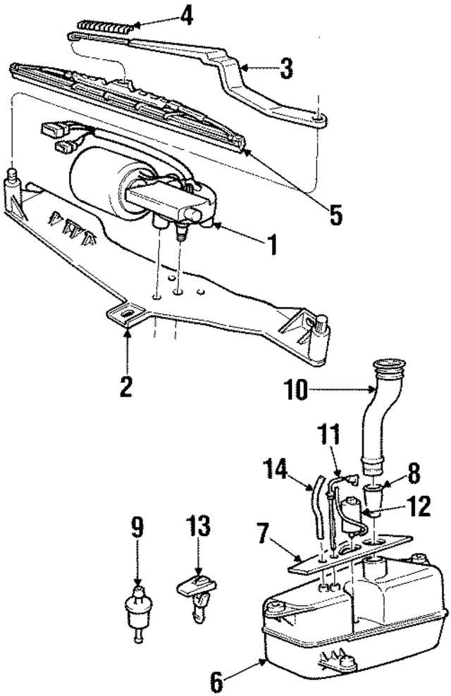 1372658 - : Wiper Arm Cover for Volvo Image