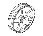 36116885157 - : Wheel, Spare for BMW Image