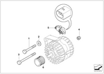 7119921522 - Engine Electrical System: Hex Bolt for BMW Image