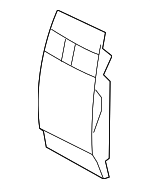 846402J010WK - Body: Rear Panel for Kia: Borrego Image