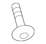 9322915020 - Body: Sun-visor Screw for Toyota Image