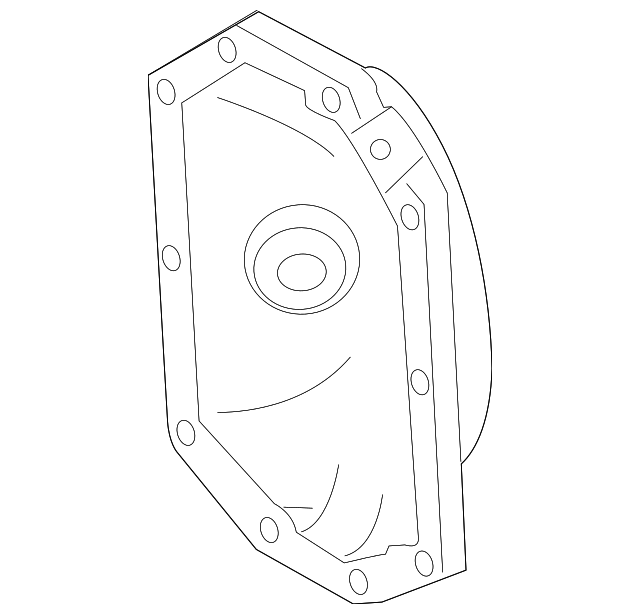 906-351-03-08 - Axle Cover 2010-2024 Mercedes-Benz