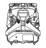 61315A76547 - Body: Overhead Console for BMW Image