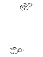 90001S10A00 - Electrical: Tail Lamp Assembly Bolt for Honda: Accord, Accord Crosstour, Civic, CR-V, CR-Z, Crosstour, Element, Fit, HR-V, Insight, Odyssey, Passport, Pilot, Ridgeline Image