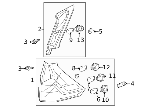 Bulbs - Chassis for 2014 Honda CR-V #0