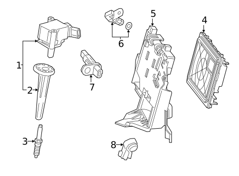 Ignition System for 2021 GMC Yukon XL #3