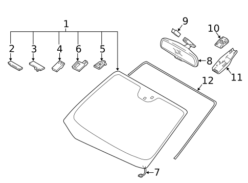 Reveal Moldings for 2017 Kia Forte #0