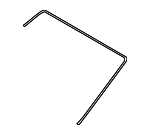 86130A7000 - Body: Reveal Molding for Kia: Forte, Forte5 Image