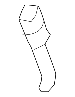 582663N600 - Brakes: Retainer Spring for Hyundai Image