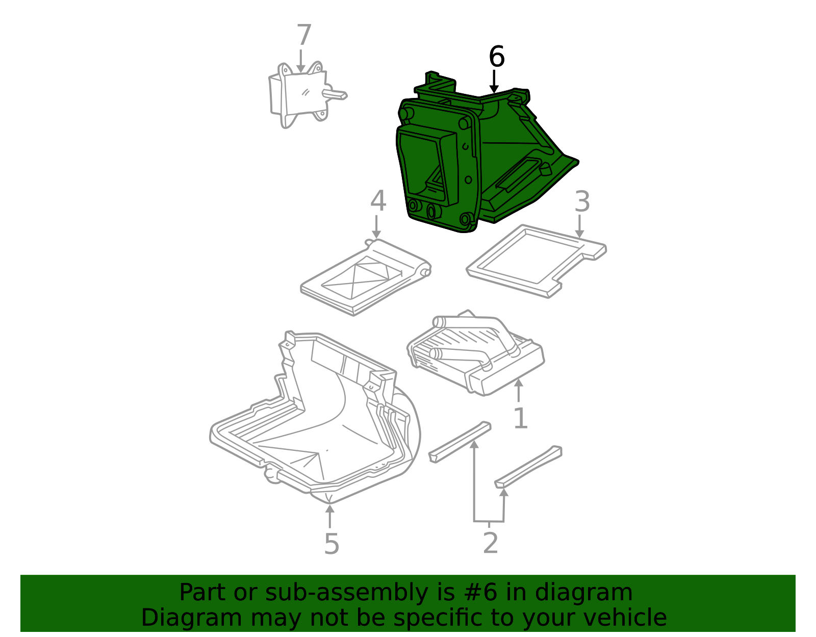 1997-2025 Ford Motor Assembly XC2Z-19E616-AA | OEM Parts Online