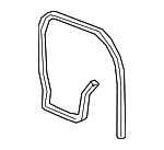 84687200 - Body: Seal Strip for Chevrolet: Silverado 1500, Silverado 1500 LTD, Silverado 2500 HD, Silverado 3500 HD | GMC: Sierra 1500, Sierra 1500 Limited, Sierra 2500 HD, Sierra 3500 HD Image