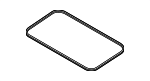 BDTT69825 - Body: Glass Weather-strip for Mazda Image