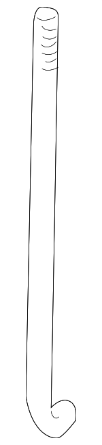 744510C010 - Electrical: Battery Holder Bolt for Toyota: Sequoia, Tundra Image