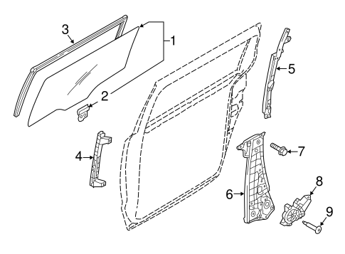 Sliding Door for 2017 Kia Sedona | OEM Parts Online