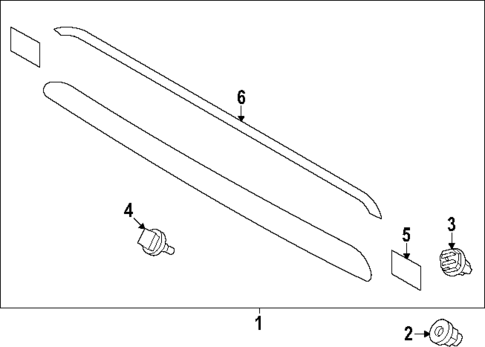 Exterior Trim - Hood for 2024 Toyota Land Cruiser #0