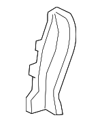 81717STXA01ZA - Body: Pivot Cover for Acura Image