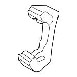 4772212040 - Brakes: Caliper Mount for Toyota: Prius Image