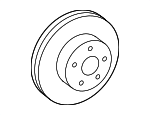 4351247030 - Brakes: Rotor for Toyota: Prius Image