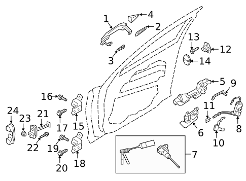Front Door for 2019 Genesis G70 #1