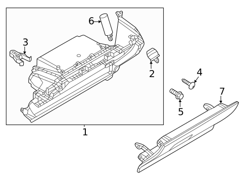 Glove Box for 2023 Mazda MX-30 EV #0