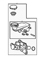 46101T60A00 - Body: Master Cylinder for Honda Image