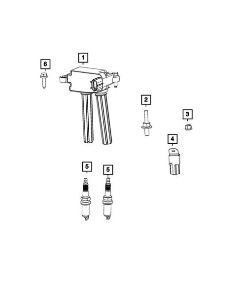 Ignition, Spark Plugs, Cables, Coils, and Glow Plugs for 2027 Ram 1500 #0