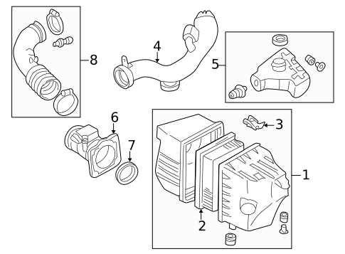 Powertrain Control for 2005 Mercury Mariner #1