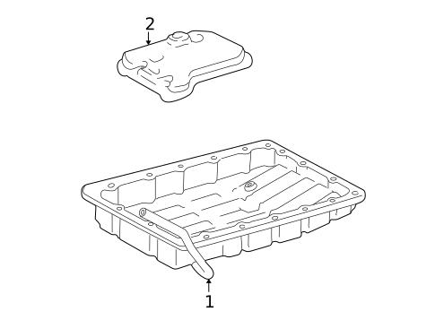 Transmission Parts for 2006 Lexus LS430 #0