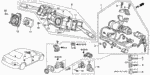 35117SH3013 - Electrical/Exhaust/Heater/Fuel: KEY, BLANK PLASTIC MASTER (46.2MM) for Honda Image