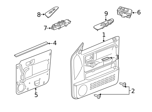 Front Door for 2011 Ram Dakota #0