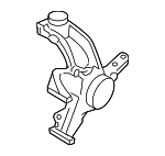 8J0407253D - Suspension: Knuckle for Audi: TT, TT Quattro, TT RS Quattro, TTS Quattro Image