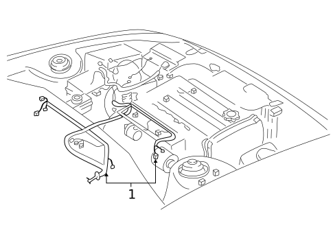Wiring Harness for 2004 Kia Rio #0