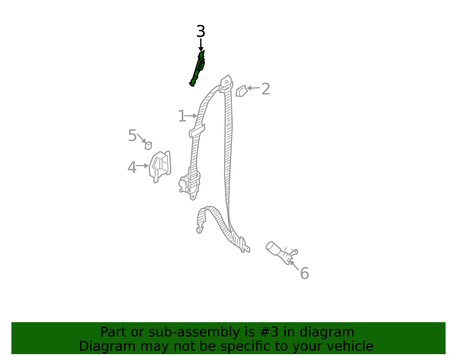 88890-3E500GW - Height Adjuster 2003 Kia Sorento | Smithtown Kia Parts