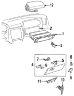 5556850030 - : Finish Plate for Lexus Image