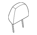 86400EM50B - Body: Headrest for Nissan: Versa Image