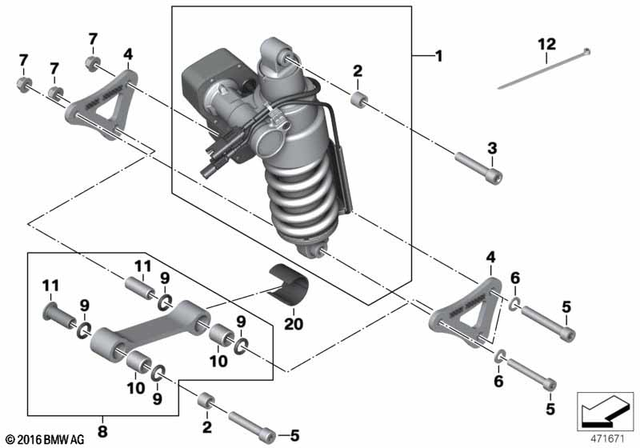 33548555794 - : Needle Bearing for BMW-Motorrad Image