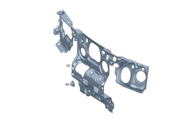 2976820500 - Instrument Panel/Center Console/Linings: Dampening, Firewall for Mercedes-Benz Image image