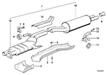 7119905017 - Exhaust System: Hexagon Sheet-Metal Bolt for BMW Image
