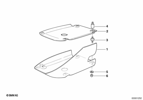 Engine, Ancillary Guard Components for 2006 BMW-Motorrad R 1100 GS #0