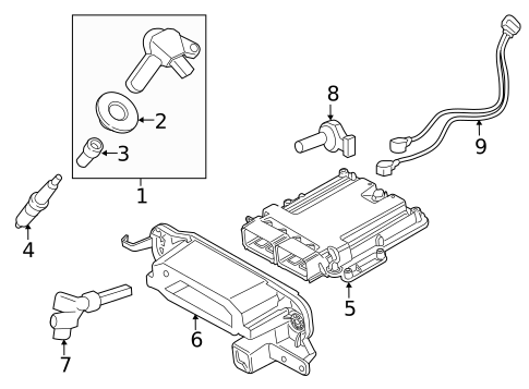 Ignition System for 2017 Lincoln Navigator #0